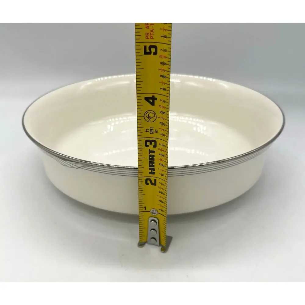 Vintage Noritake Fine China Sterling Cove 7720 Round Vegetable Bowl 8